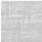 Alfombra Maze Plata