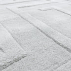 Alfombra Maze Plata