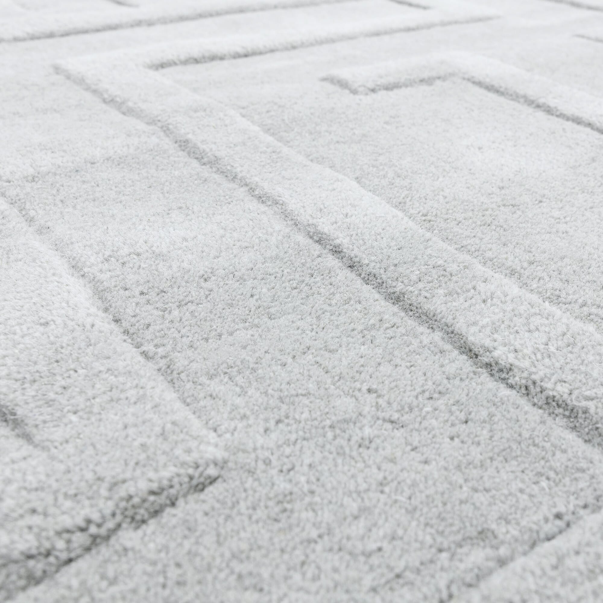 Alfombra Maze Plata