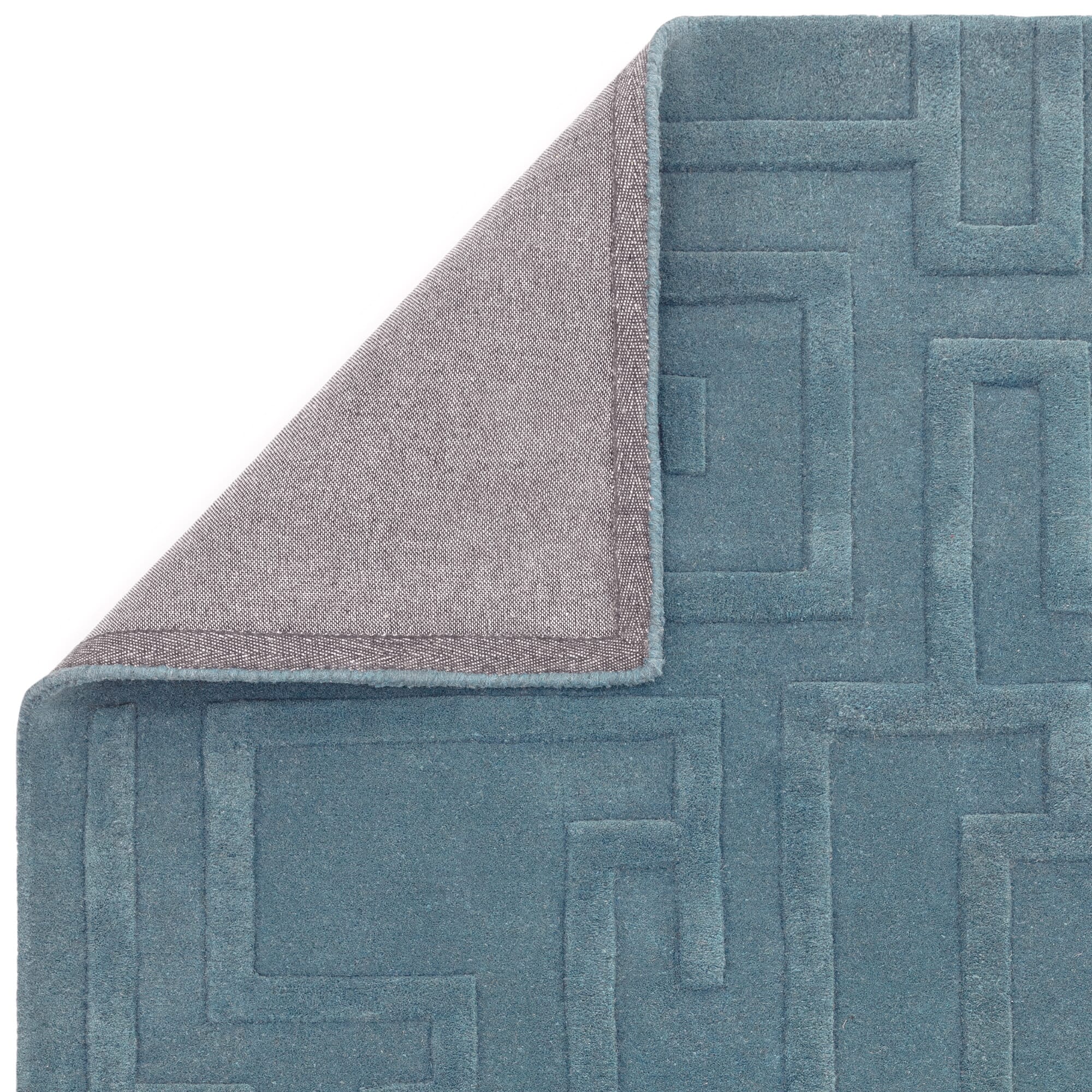 Alfombra Maze Verde Azulado