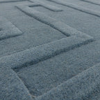 Alfombra Maze Verde Azulado