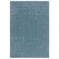 Alfombra Maze Verde Azulado