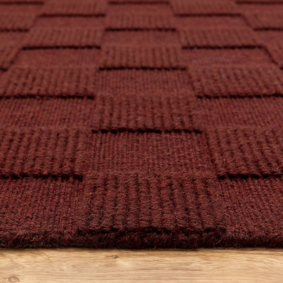 Mercer Burgundy Rug