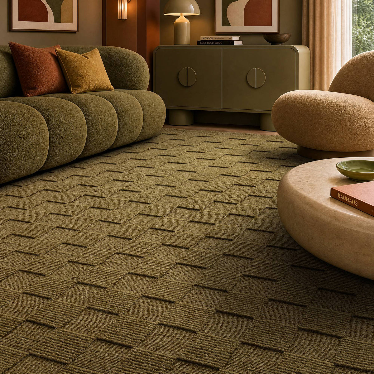 Mercer Olive Rug