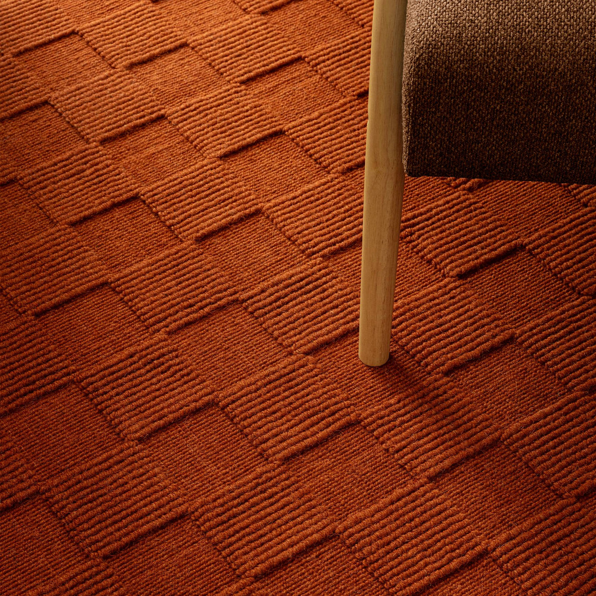 Mercer Rust Rug
