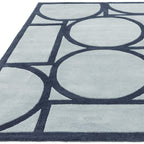 Alfombra Metro Azul