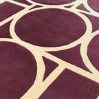 Alfombra Metro Ciruela