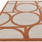 Metro Rust Rug