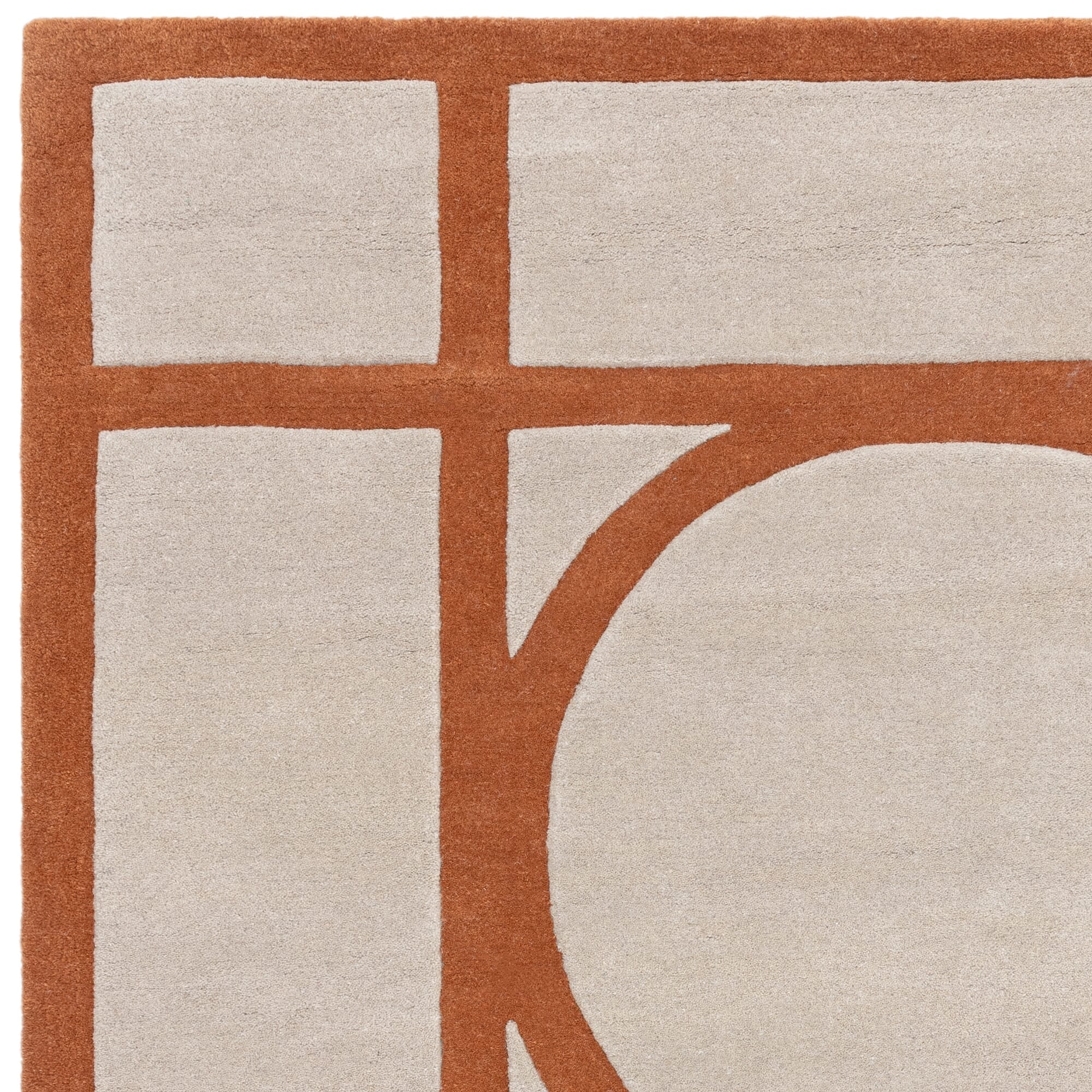 Metro Rust Rug