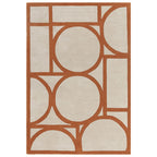 Metro Rust Rug