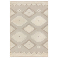 Alfombra tribal Monty natural/crema para interior/exterior MN02
