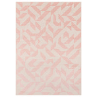 Alfombra Muse MU04 con formas rosas
