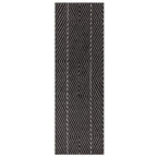 Alfombra Muse MU10 lineal negra
