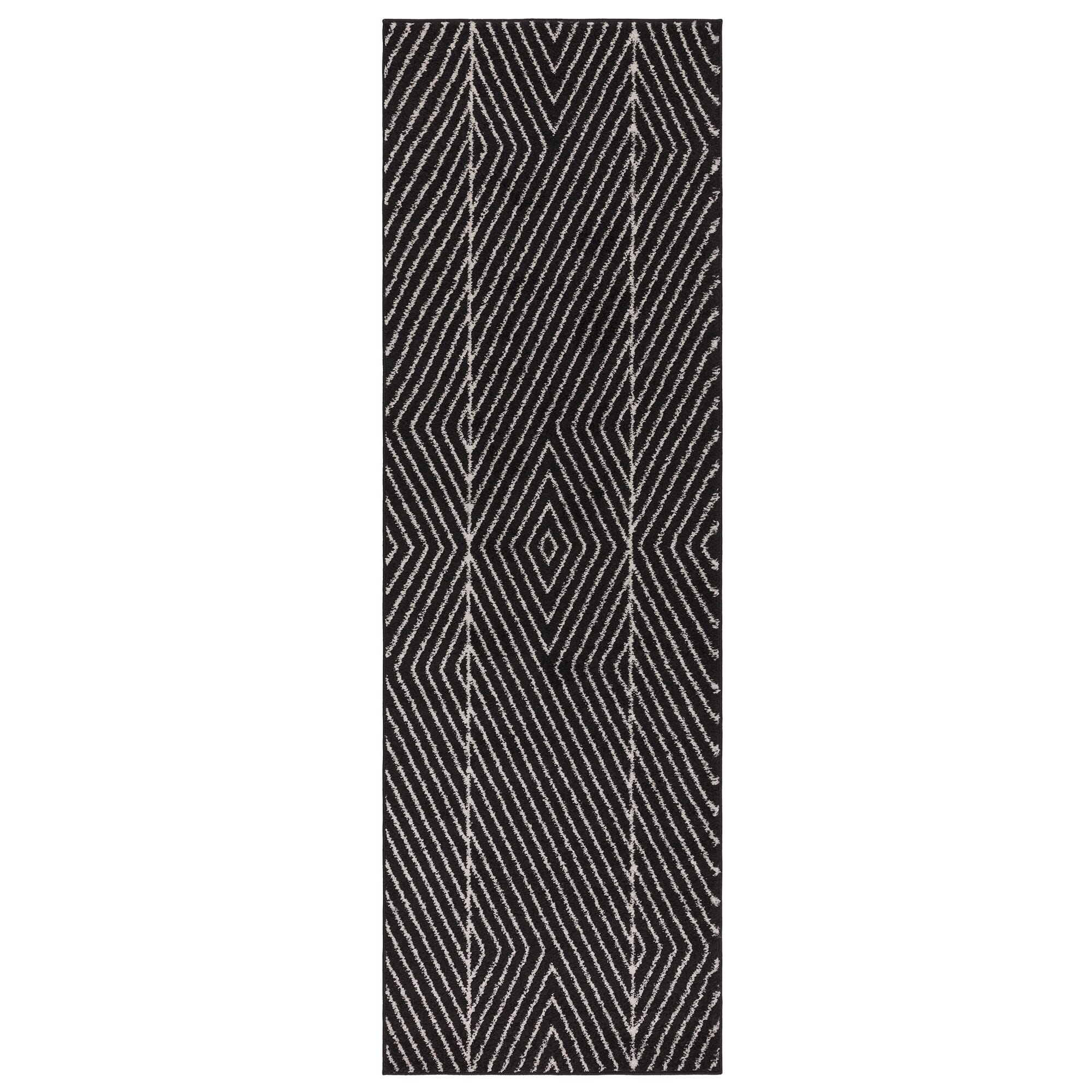 Alfombra Muse MU10 lineal negra