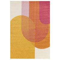 Alfombra Retro Muse MU13 Naranja  