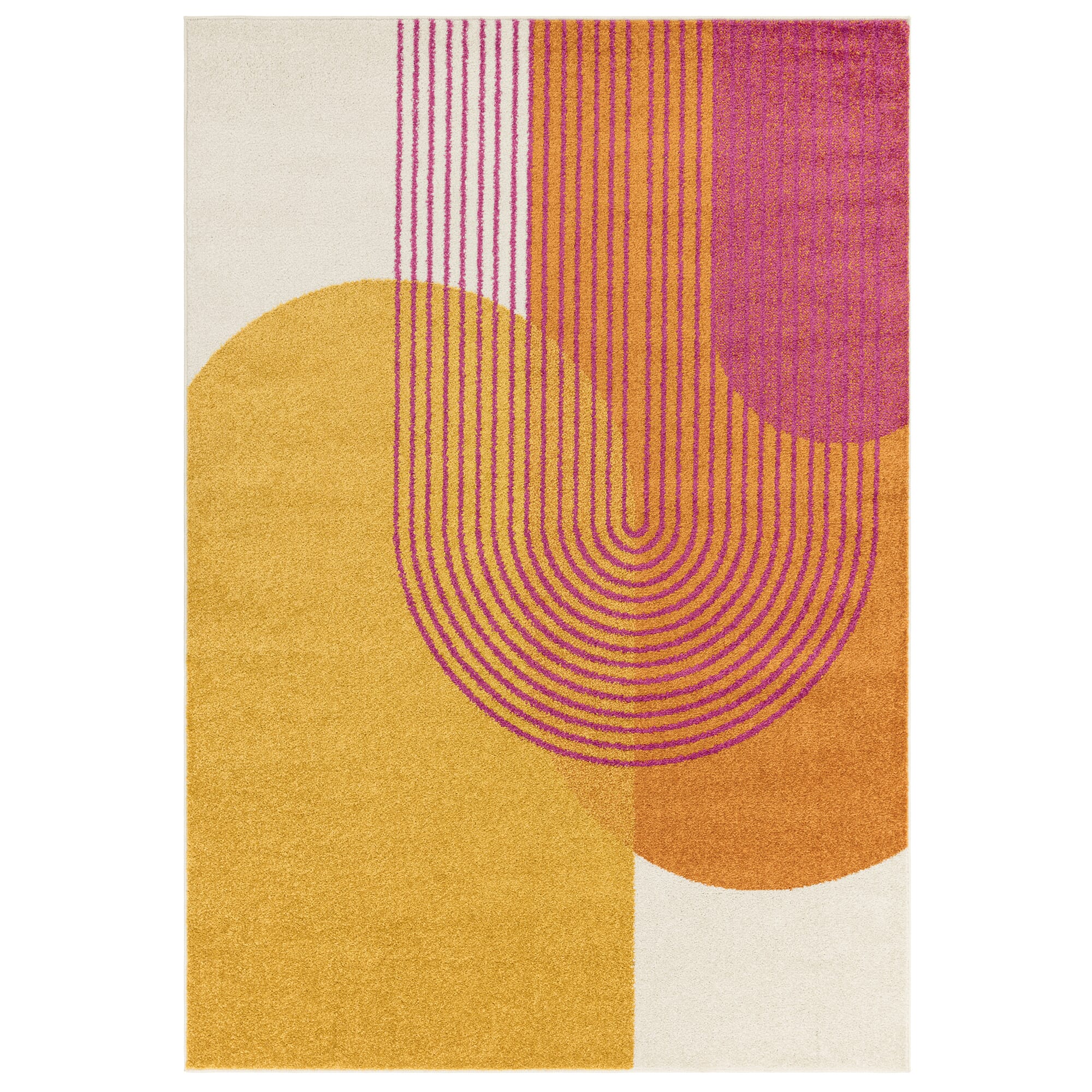 Alfombra Retro Muse MU13 Naranja  