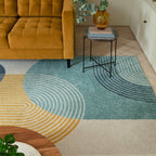 Muse MU15 Blue Retro Rug
