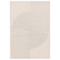 Alfombra Muse MU16 con arco crema