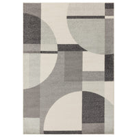 Alfombra Muse MU20 Art Deco gris