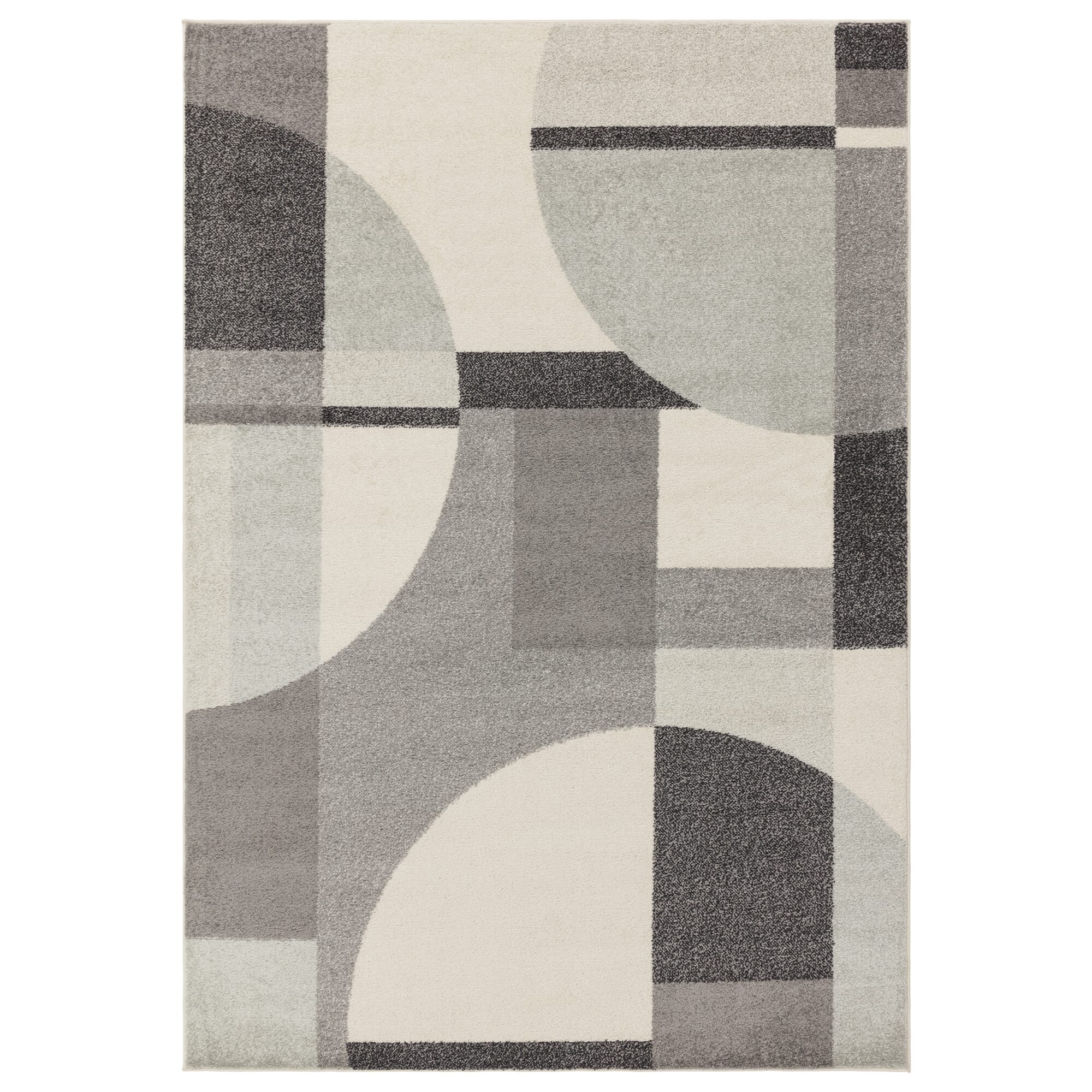 Alfombra Muse MU20 Art Deco gris