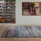 Alfombra Muse MU30 Cuadros Brillantes