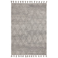 Alfombra Nepal Gris Negro Diamante  