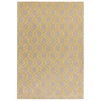 Nexus Fine Lines Silver/Yellow Rug