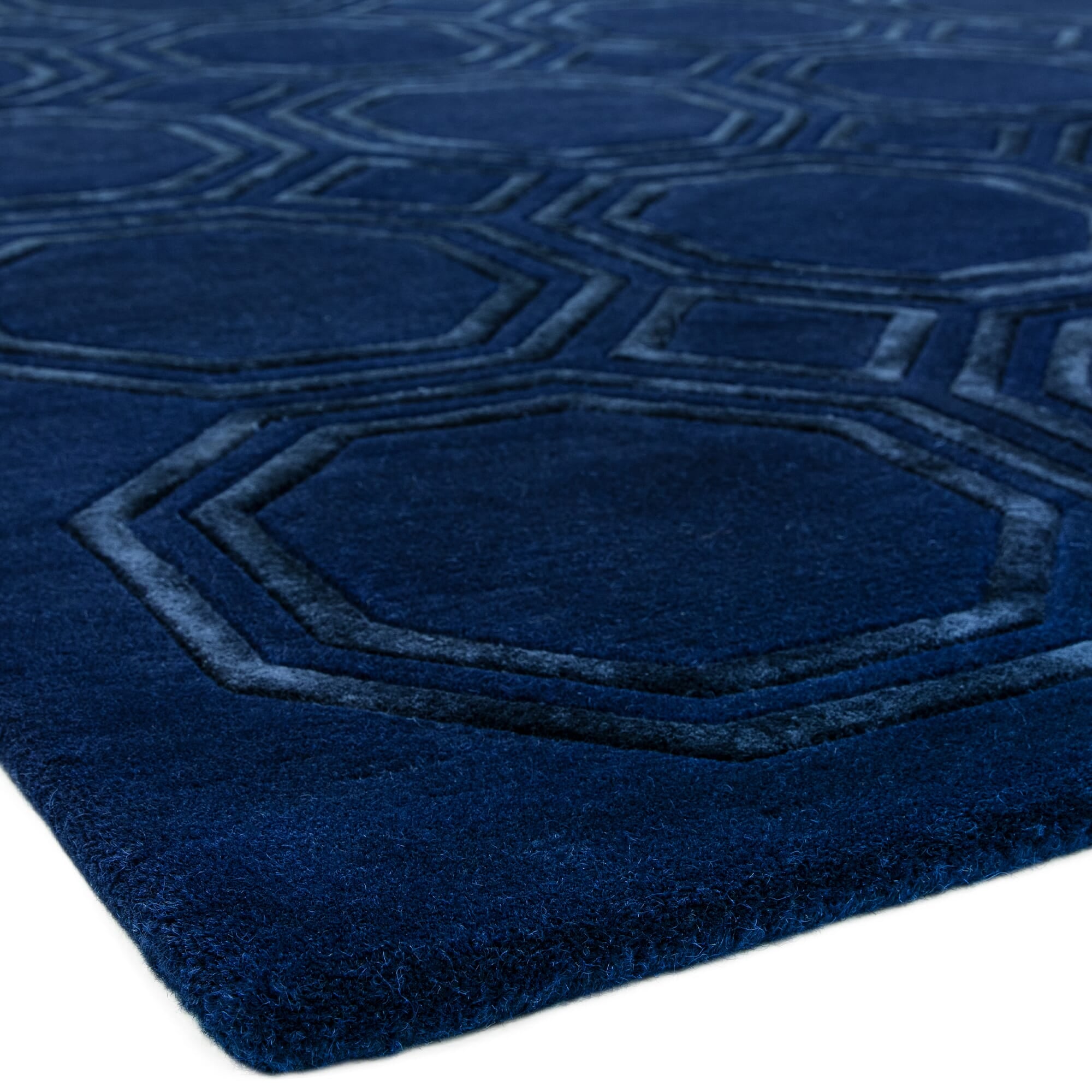 Nexus Octagon Navy Rug