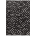 Alfombra Nomad NM01 gris oscuro