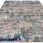 Alfombra Nova NV40 Ilusión Azul