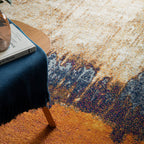 Alfombra Nova NV04 Desgastado Naranja