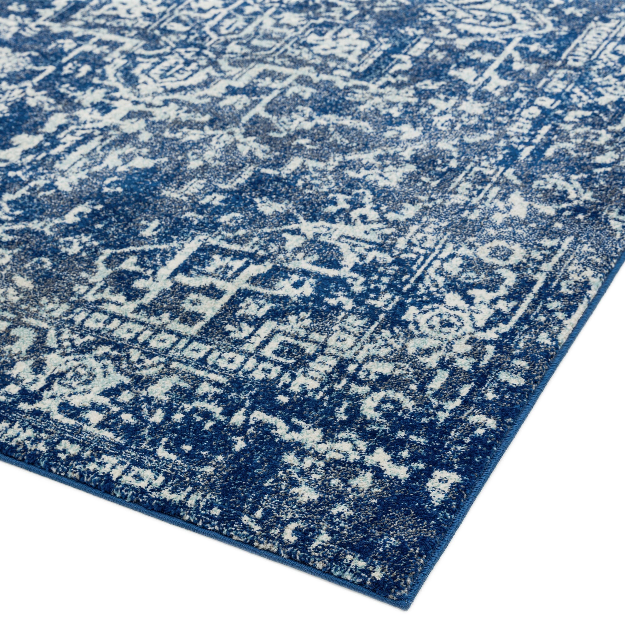 Alfombra Nova NV11 Antiguo Azul Marino