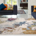 Alfombra Nova NV22 Mostaza Multicolor