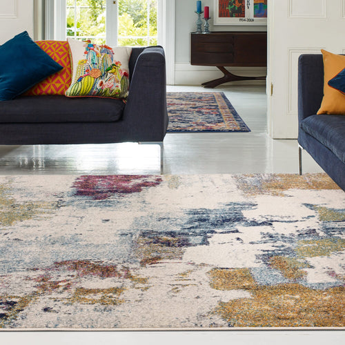 Nova NV22 Mustard Multi Rug