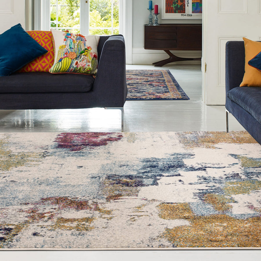 Nova NV22 Mustard Multi Rug