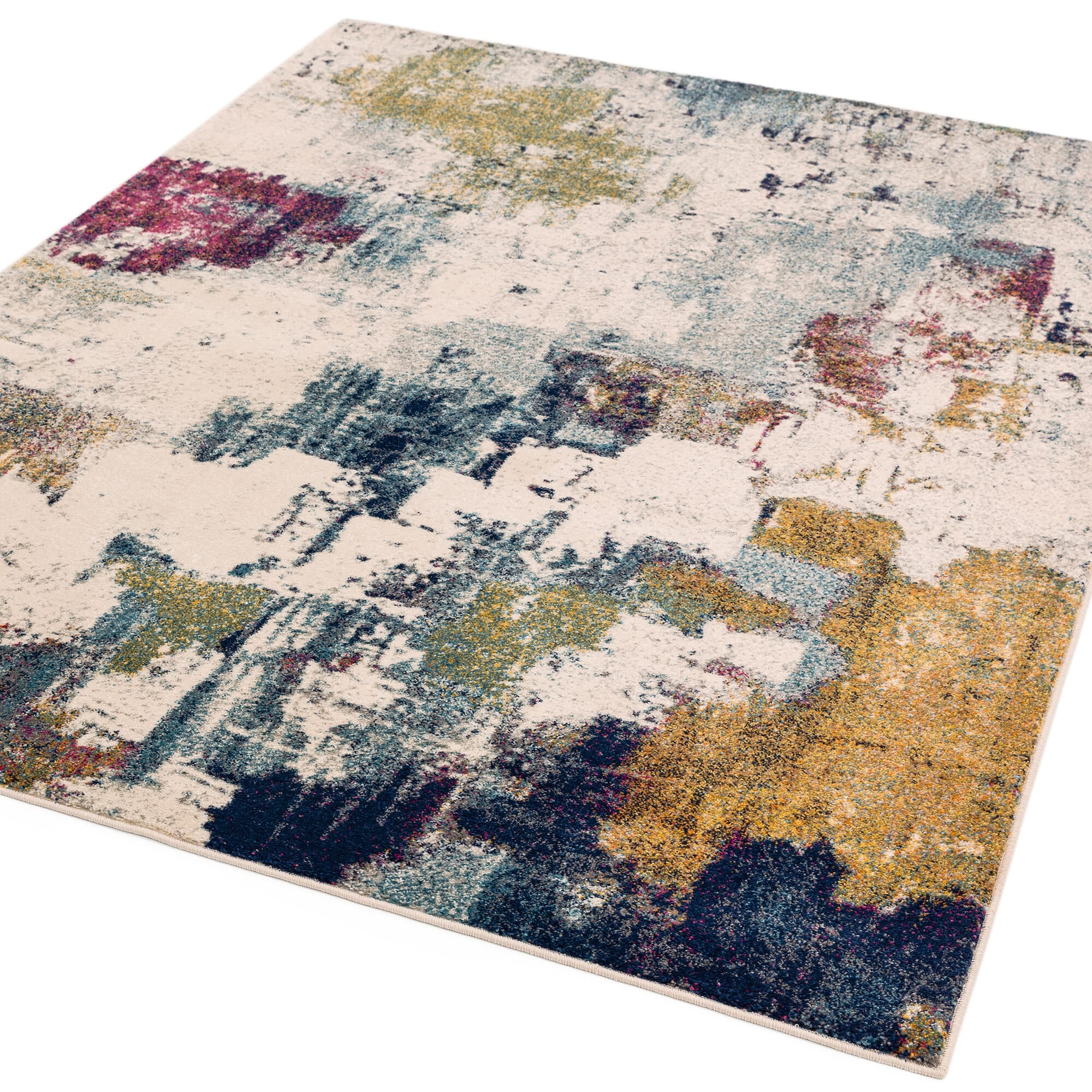 Alfombra Nova NV22 Mostaza Multicolor
