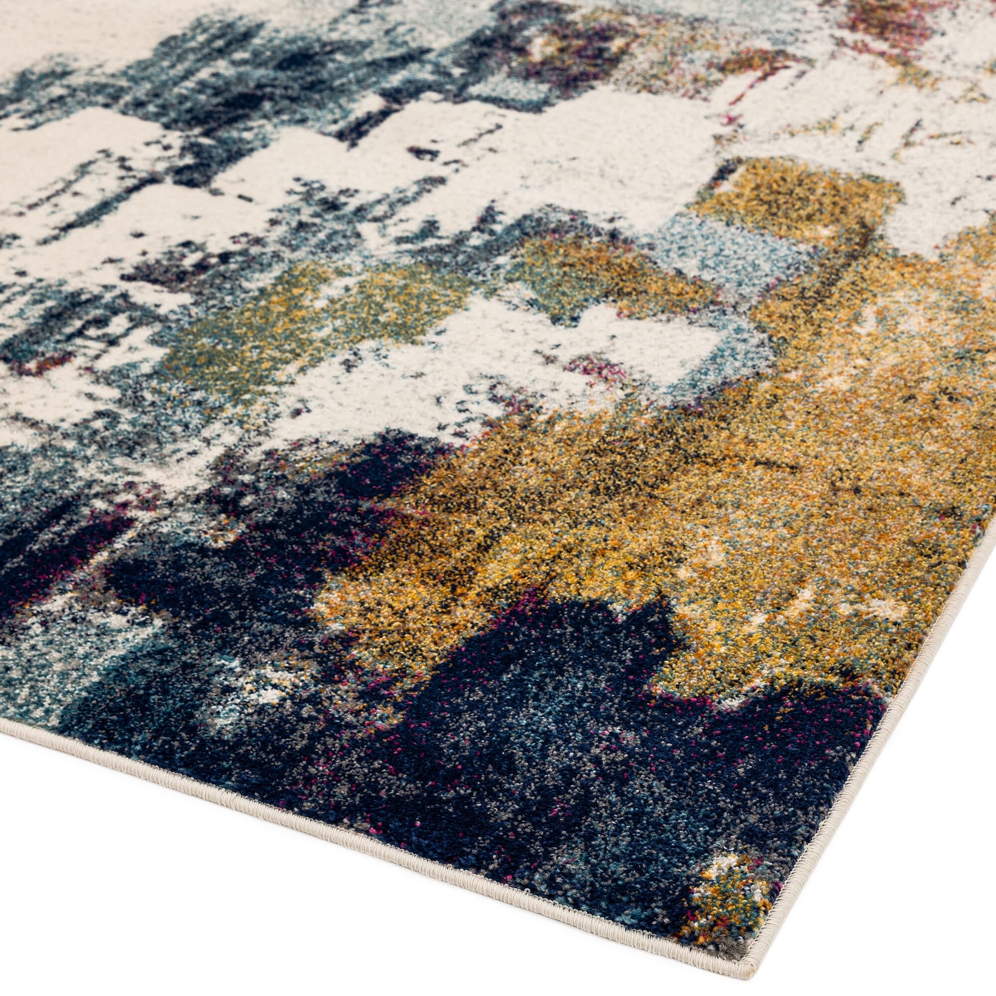 Alfombra Nova NV22 Mostaza Multicolor