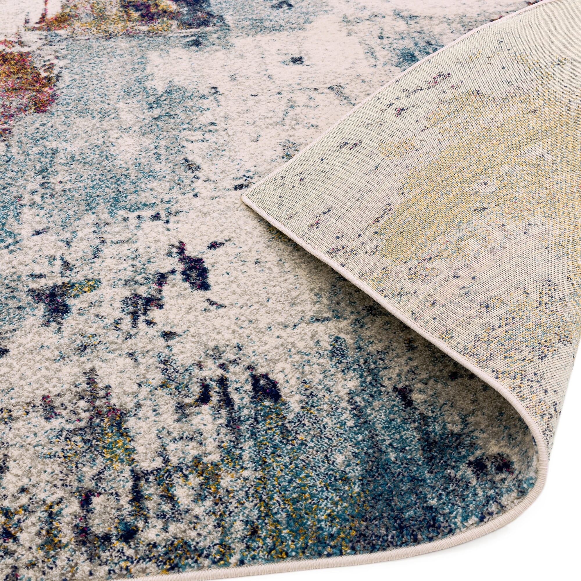 Alfombra Nova NV22 Mostaza Multicolor