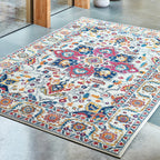 Nova NV24 White Multi Rug