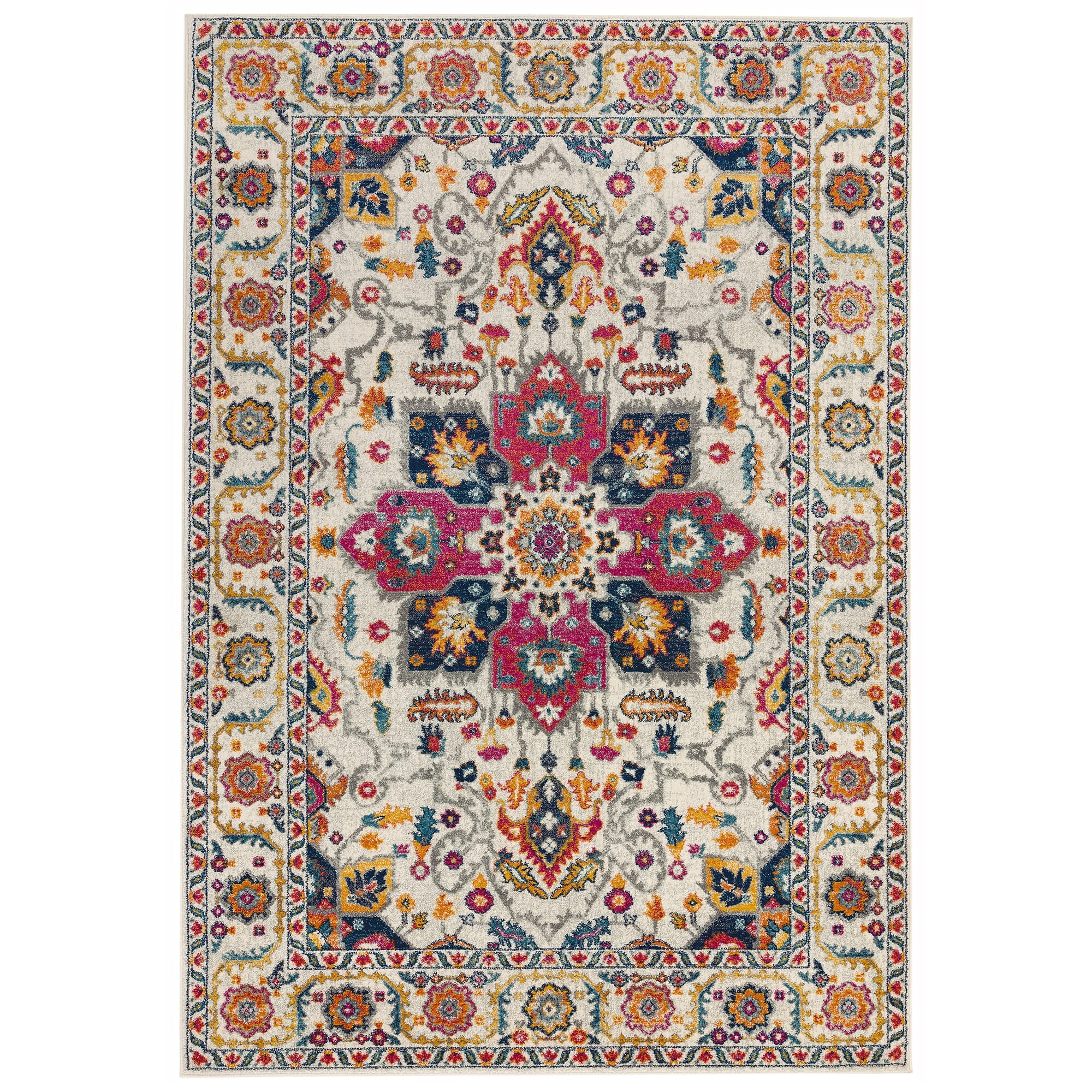 Alfombra Nova NV24 Blanco Multicolor