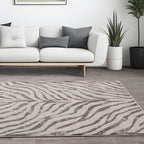 Nova NV27 Zebra Grey Rug