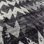 Alfombra Nova NV28 Chevron Negro