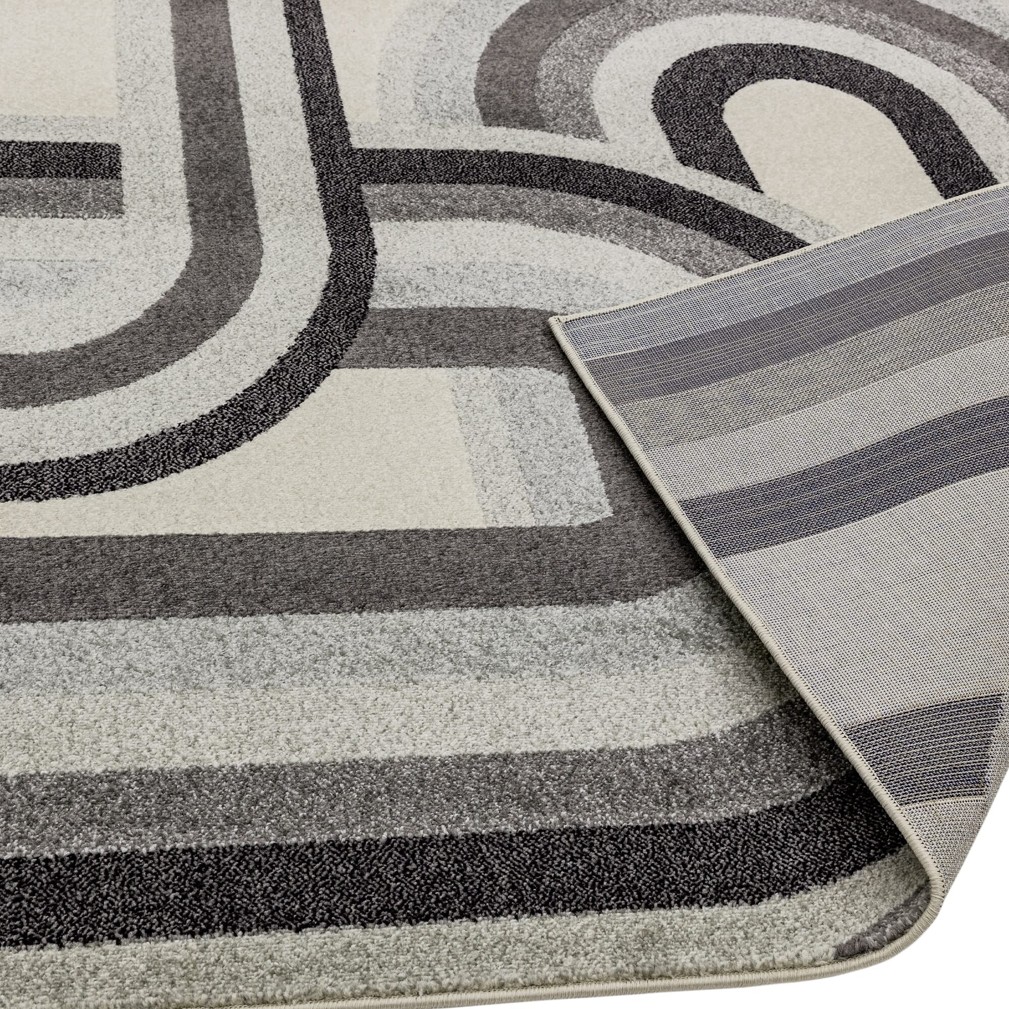 Nova NV29 Retro Grey Rug