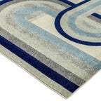 Nova NV30 Retro Blue Rug
