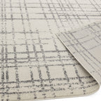 Alfombra Nova NV31 Cuadrícula Gris