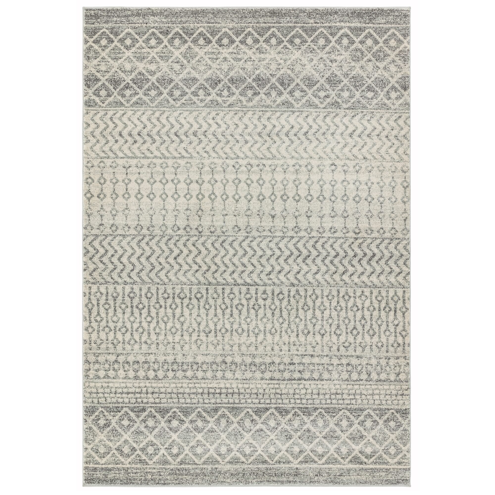 Nova NV35 Aztec Grey Rug
