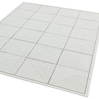 Patio PAT06 Ivory Check Rug
