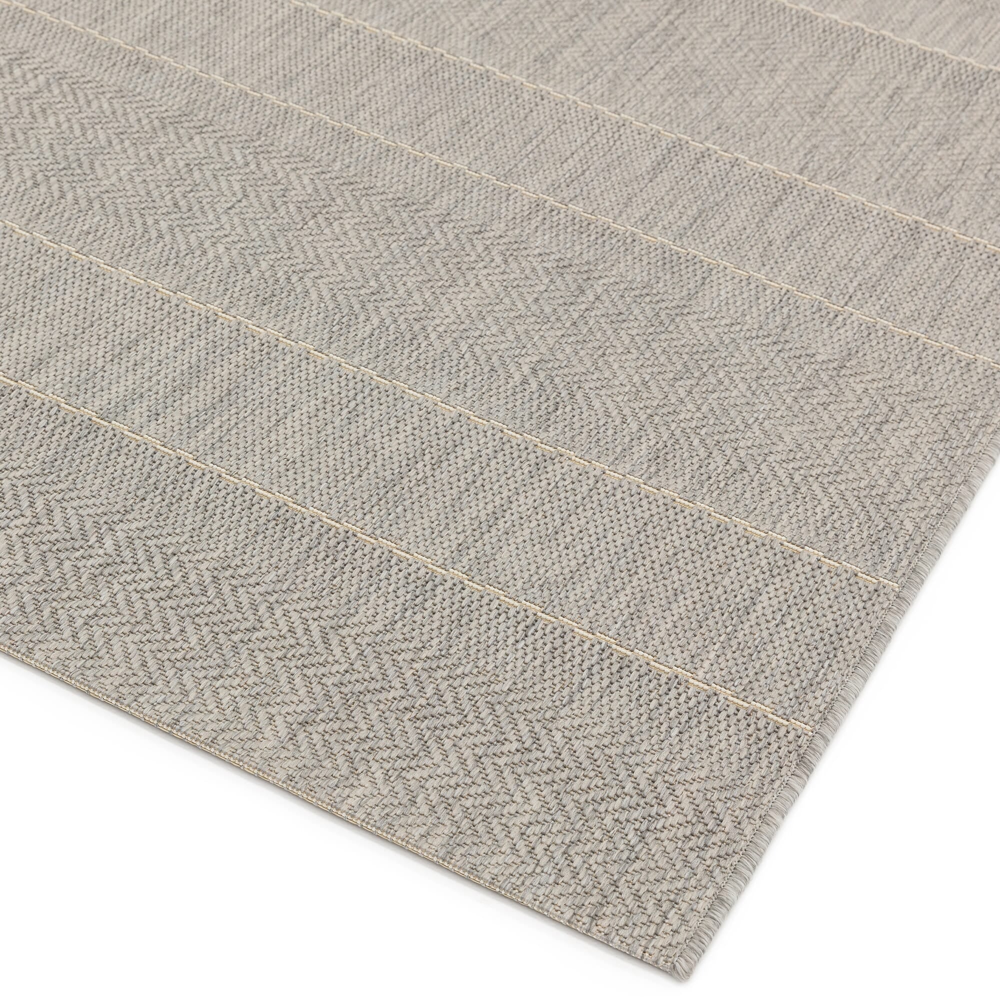 Alfombra Patio PAT03 Rayas Beige