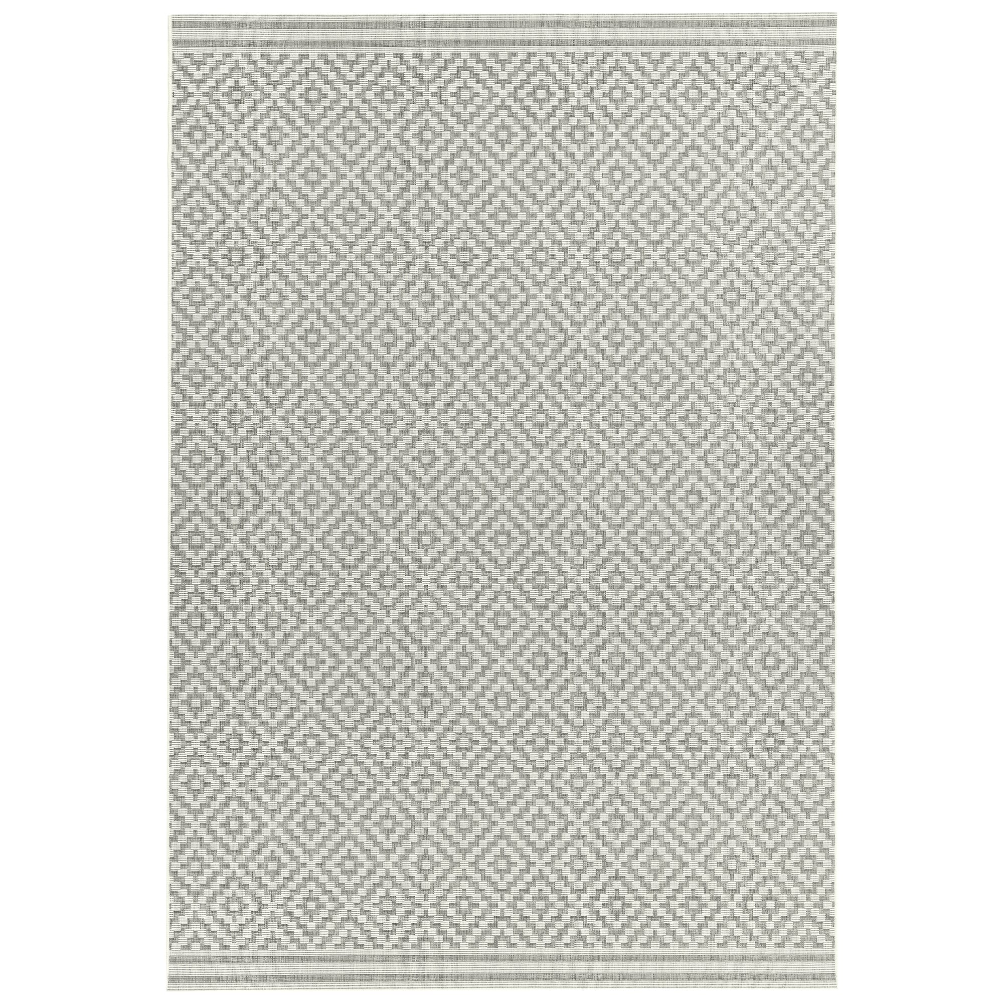Patio PAT11 Diamond Grey Rug