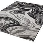 Alfombra Patio PAT19 Mármol Negro
